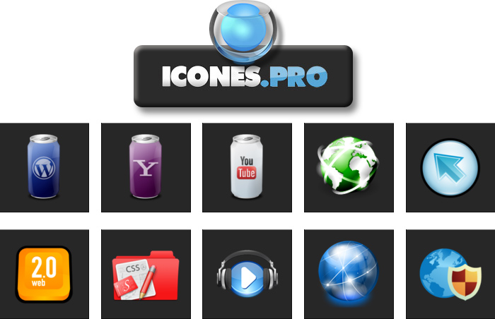 Поиск иконок для сайта – 200 000 вариантов от сервиса IconesPro