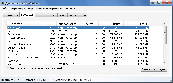 оптимизация оперативной памяти windows xp